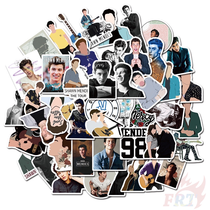 Bộ 50 Miếng Dán Ca Sĩ Shawn