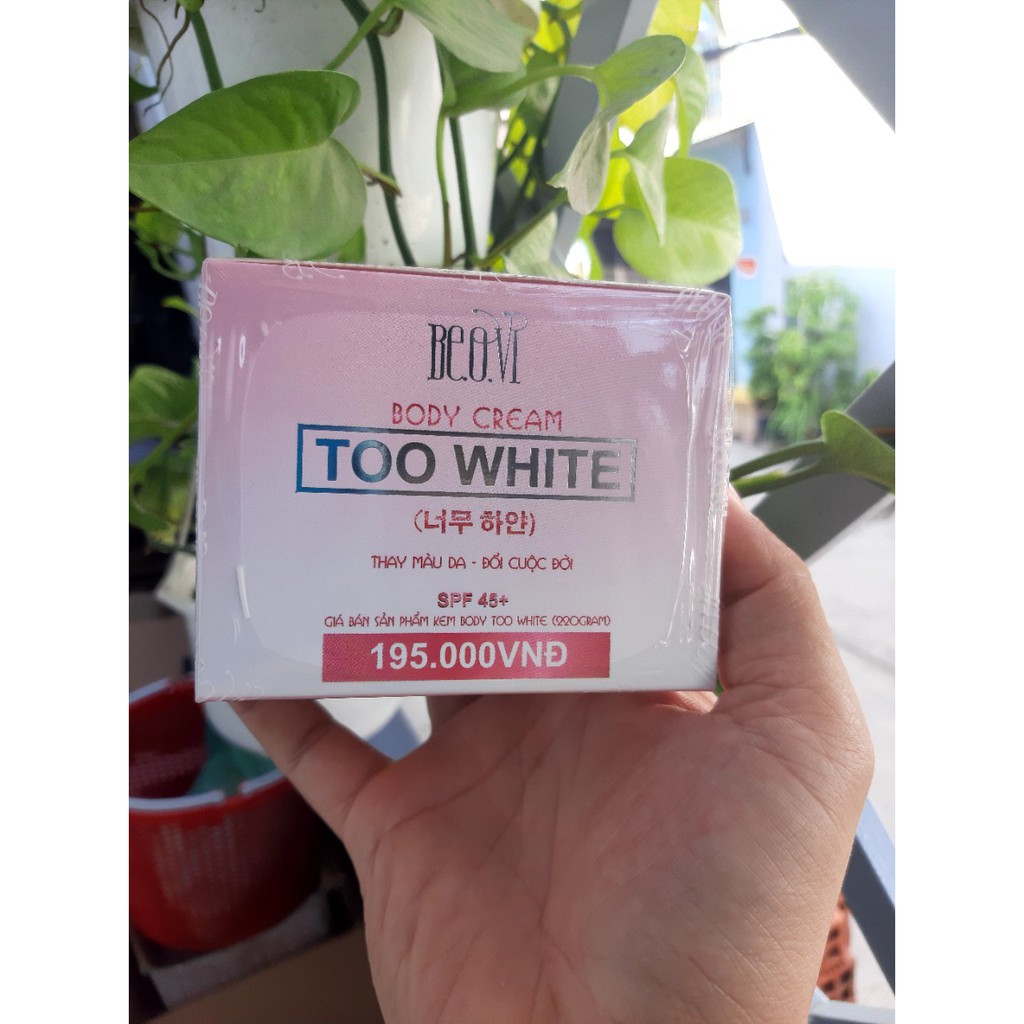 Body Too White Beovi 220g ( Thu Thuỷ )