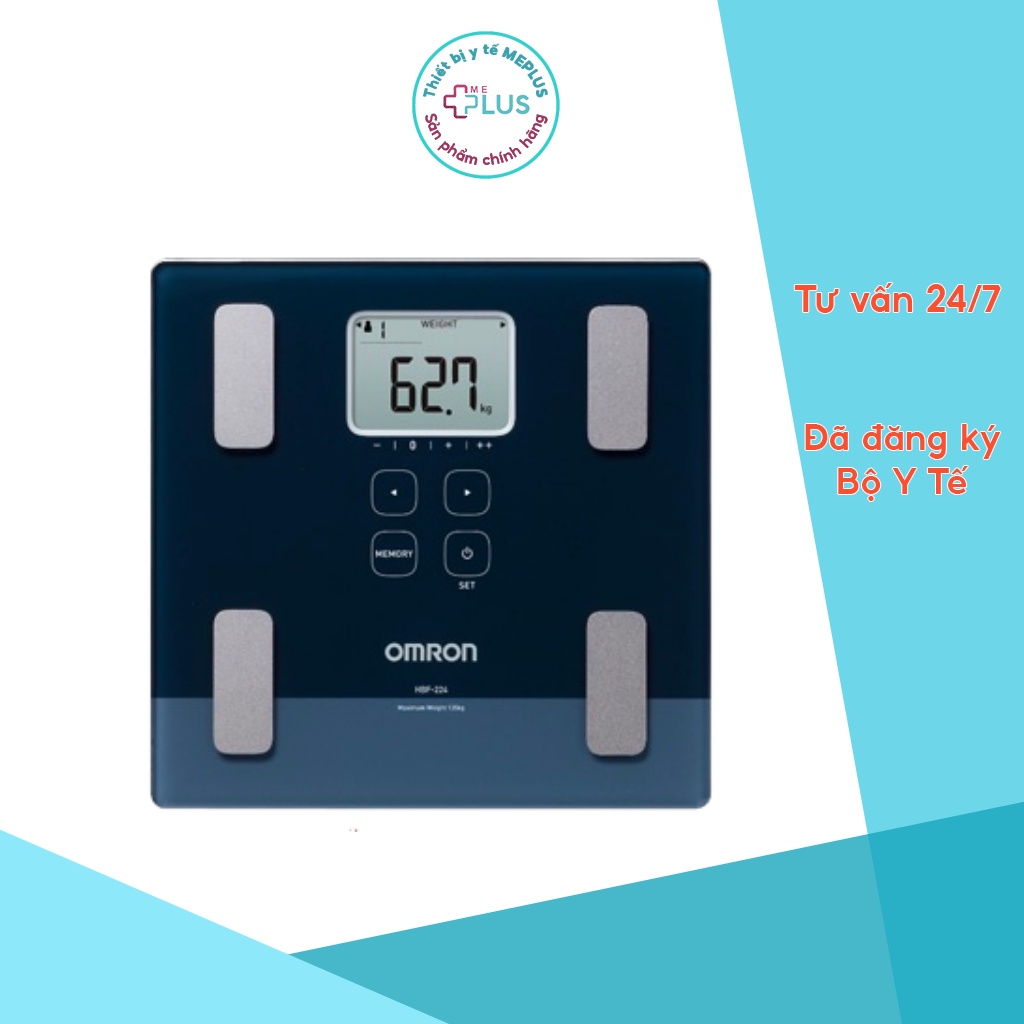 Cân đo chỉ số cơ thể, cân đo sức khoẻ đo thành phần cơ thể BodySCAN™ HBF-224 Omron