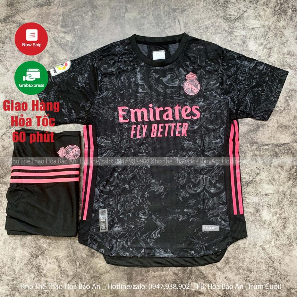 Áo Đấu Real Madrid 2021/ Freeship/ Quần Áo Đá Banh Real madrid hàng thailand cao cấp Xịn !