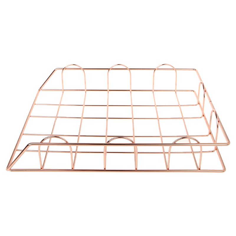 Giá Đỡ Tạp Chí / Tài Liệu Bằng Sắt Có Thể Gấp Gọn Tiện Dụng