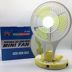 Quạt tích điện có đèn soi sáng MiniFan Pin sử dụng 2-4h