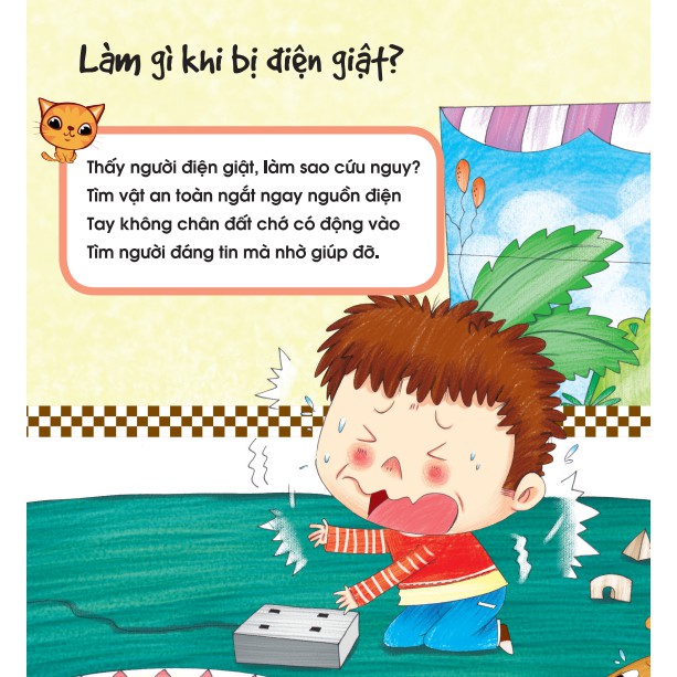 Sách Giúp Bé Tránh Hiểm Nguy Bộ 6 cuốn cho bé từ 3 đến 6 tuổi - VLG