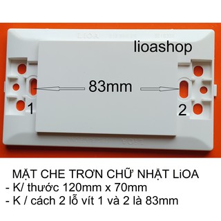 MẶT CHE TRƠN CHỮ NHẬT LiOA.