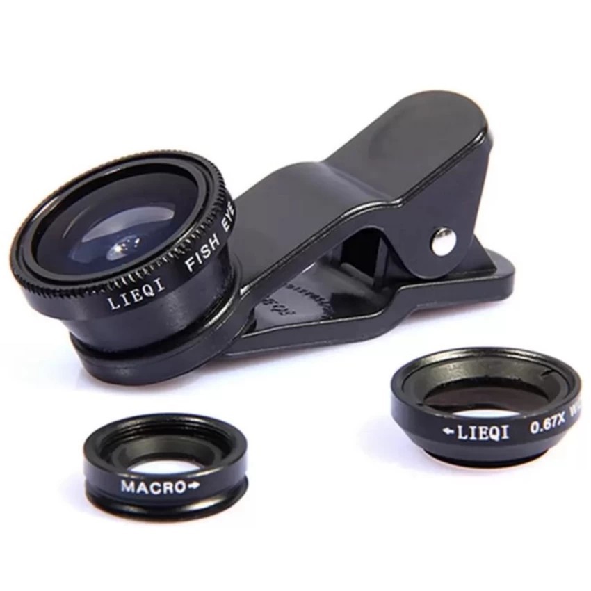 Lens chụp hình cho điện thoại 3 trong 1 Universal Clip Lens - Hình Ảnh Rõ Nét | BigBuy360 - bigbuy360.vn