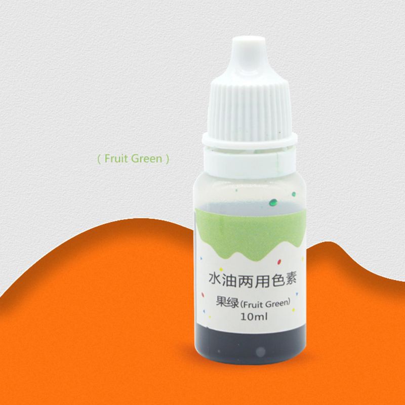 1 Bộ 12 chai chất tạo màu epoxy dầu nước pha nhựa đất sét công dụng kép để làm xà phòng thủ công