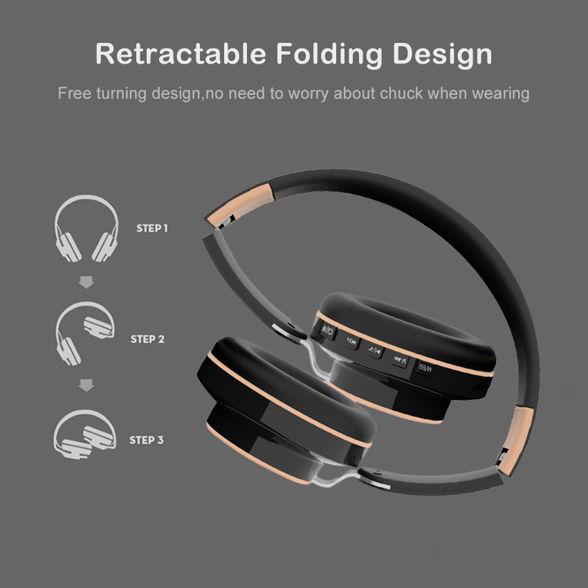 Wiresto Bluetooth Ear Cup Noise Reduction