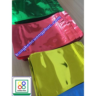 TÚI ZIPPER MÀU ĐÁY ĐỨNG BÁN THEO KÝ,1 KÝ 66-300 túi tùy theo size