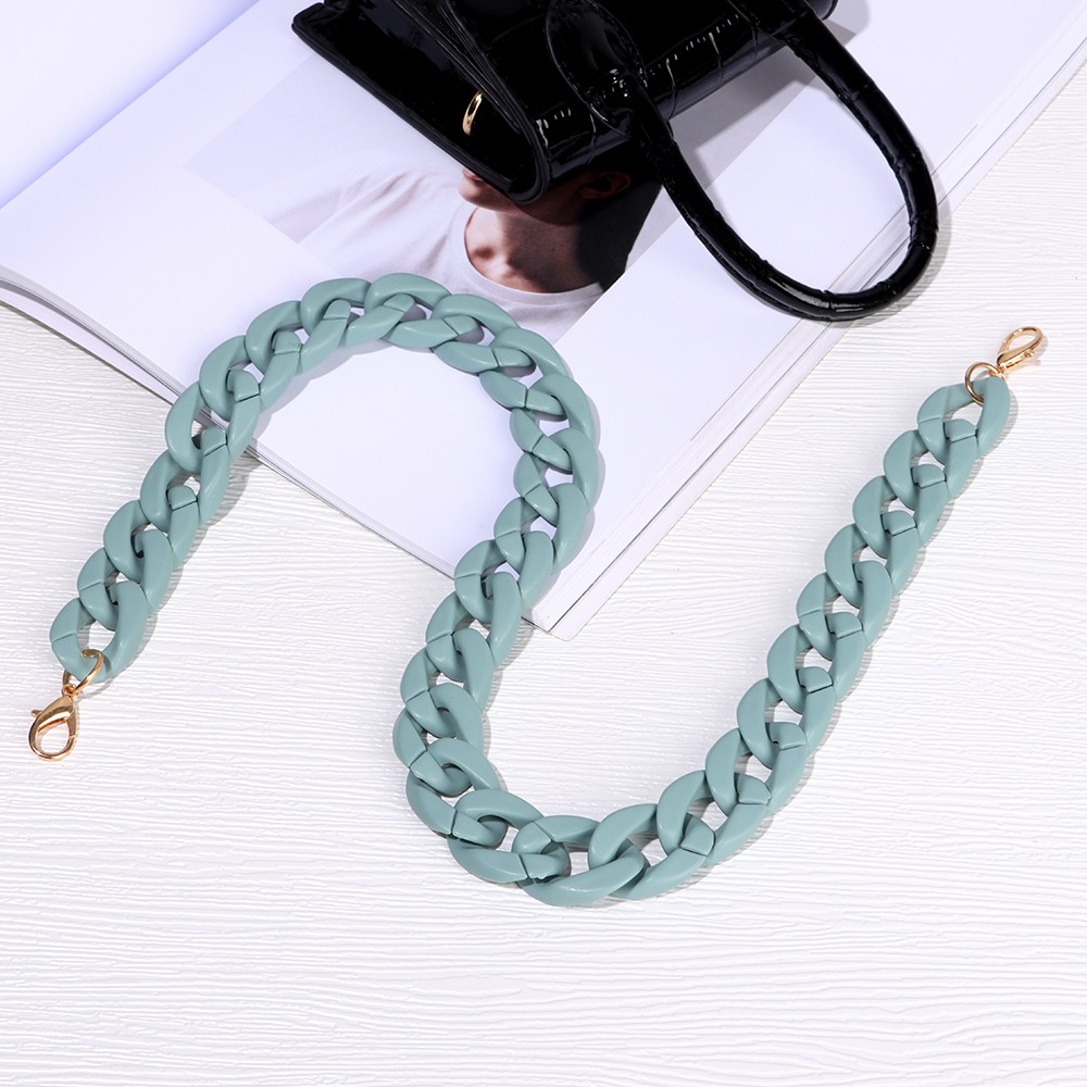 Acrylic Bag Chain Strap Replaceable Detachable Bag Straps Resin DIY Bag Accessories