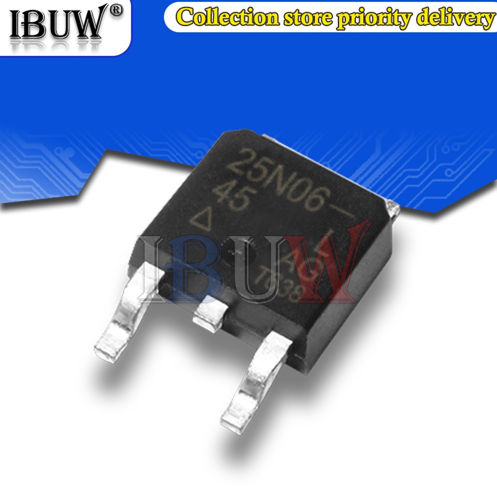 Bộ 10 Ống Pha Lê Chất Lượng Cao SUD25N06-45L SUD40N06-25L SUD50N024 SUD50P06-15L TO-252 TO252 25N06 40N06 50N024 50P06