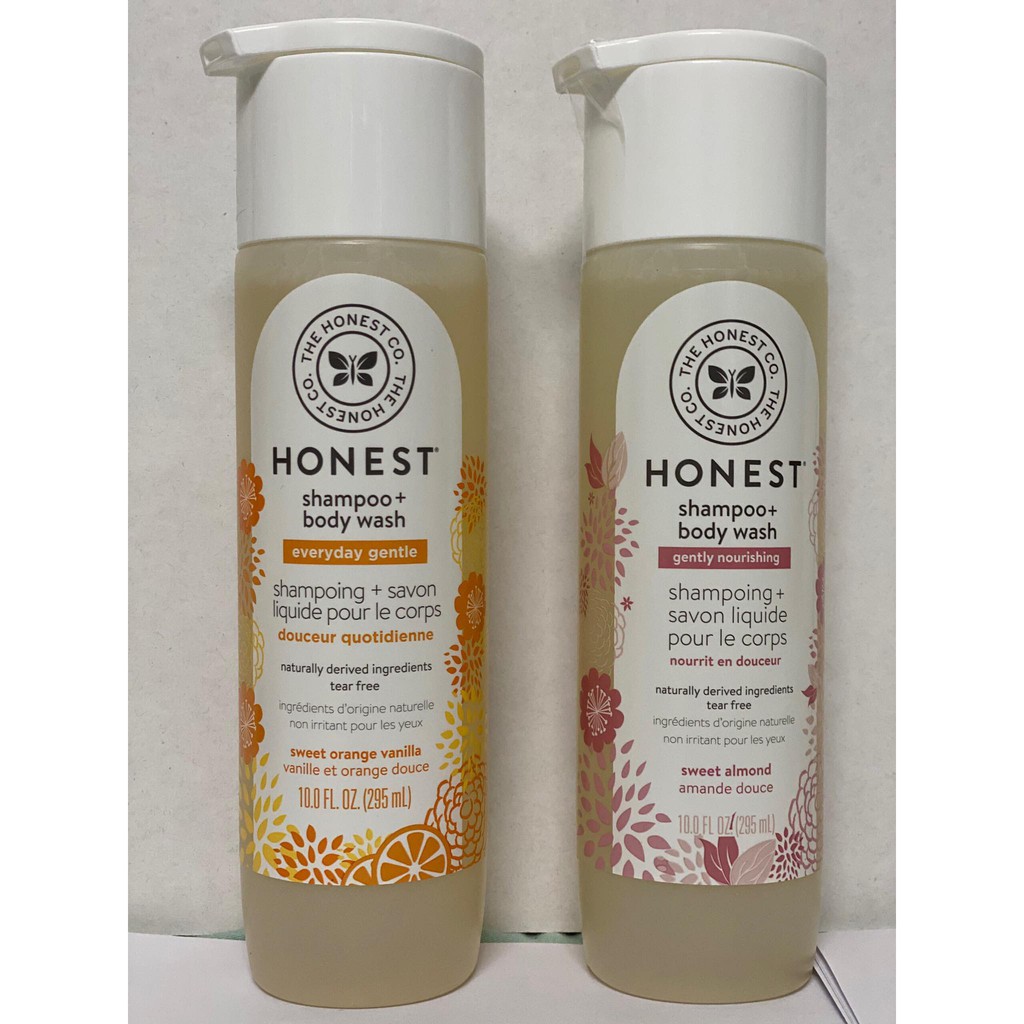 Sữa tắm gội cho bé The Honest Shampoo + Body Wash 295ml