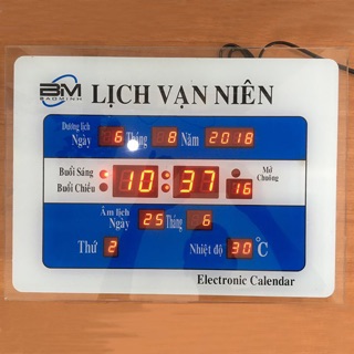 [SALE 10%] Đồng hồ treo tường lịch vạn niên