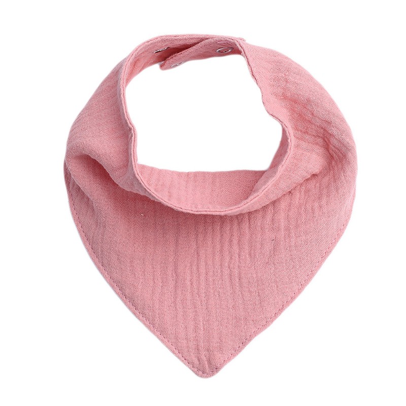 Yếm Ăn Hình Tam Giác Bằng Vải Cotton Cho Bé