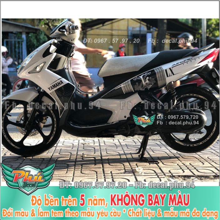 Tem rời Novo Lx Trắng đen (H) -1