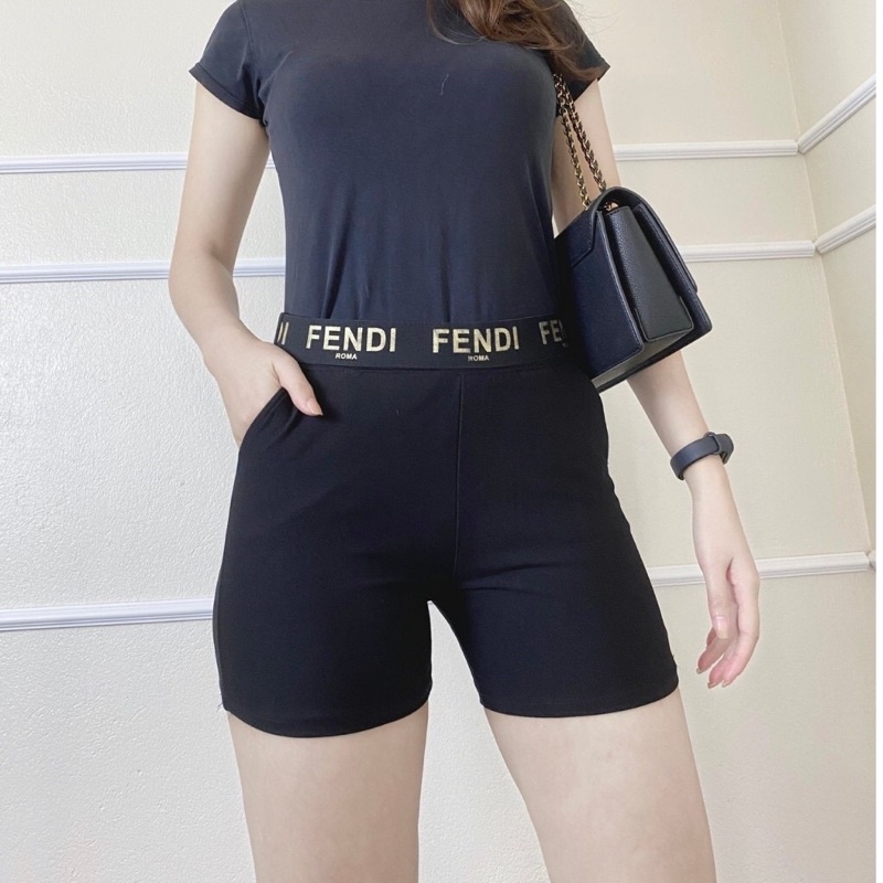 Quần đùi nữ đẹp , quần short nữ cạp cao chất umi Giasi.368 size từ S - XXL