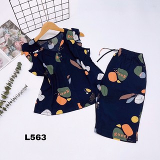 Đồ Bộ Mặc Nhà Tole Lanh VNXK 3 Hạt Nút