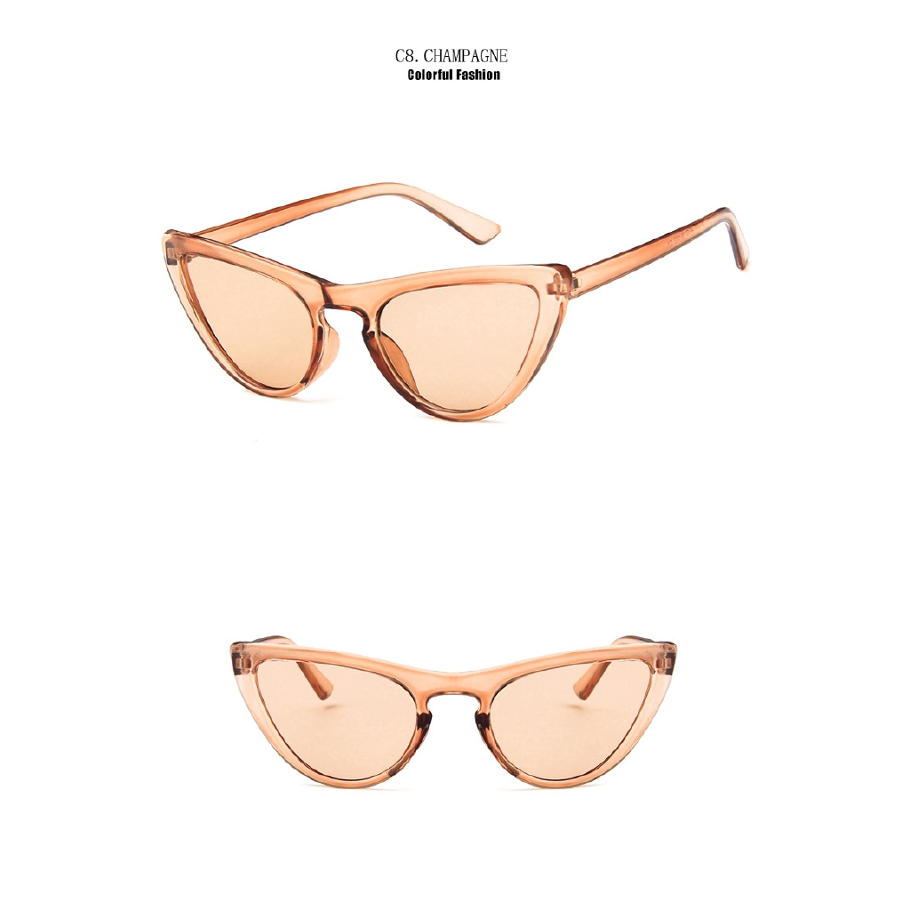 Kính mát kiểu mắt mèo SAMJUNE thời trang 2018 dành cho nữ