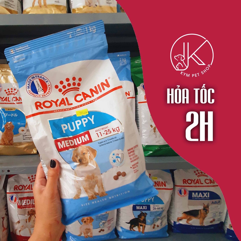 ROYAL CANIN MEDIUM - Thức ăn khô cho chó kích cỡ Medium (Cân nặng từ 11 - 25kg)