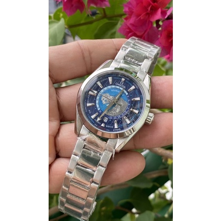 Đồng hồ nam 0MG Địa Cầu - bảo hành 03 năm