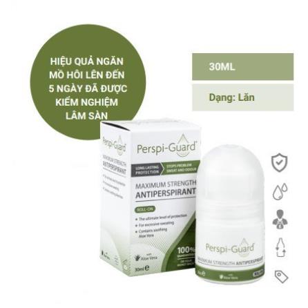 [Chính Hãng] Lăn Khử Mùi Perspi Guard, Lăn Nách Ngăn Tiết Mồ Hôi, Khử Mùi Hôi Hiệu Quả 30ml