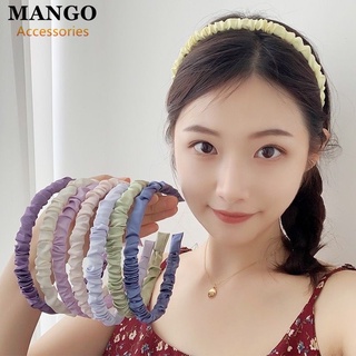 Bờm Cài Tóc Vải Nhún Lụa Satin