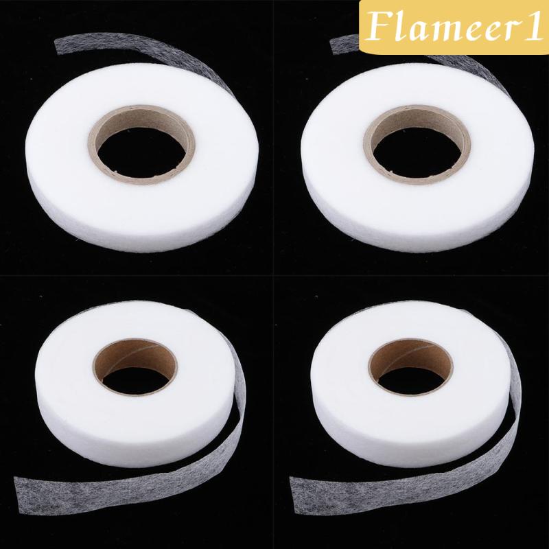 Cuộn Băng Dính 10mm 90yds [Flameameer1] Cuộn Băng Dính Viền Quần Áo