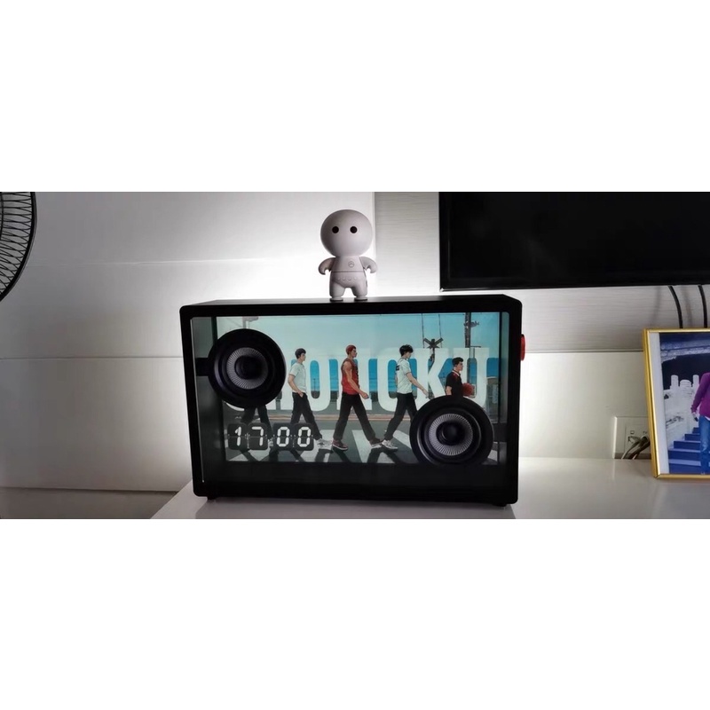 Loa MorrorArt màn hình trong suốt bluetooth hiển thị lời bài hát chính hãng