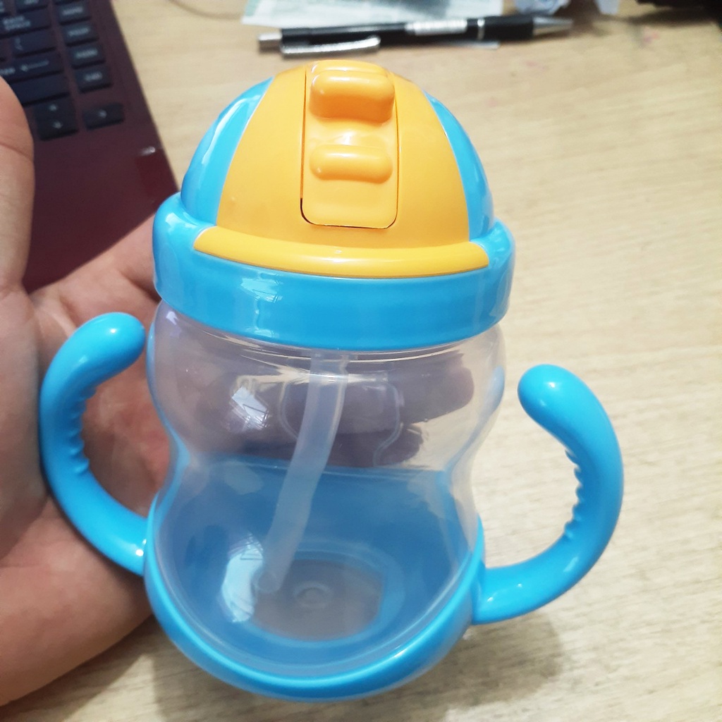 Bình uống nước cho bé chống đỗ chống sặc, cao cấp, an toàn, tiện dụng