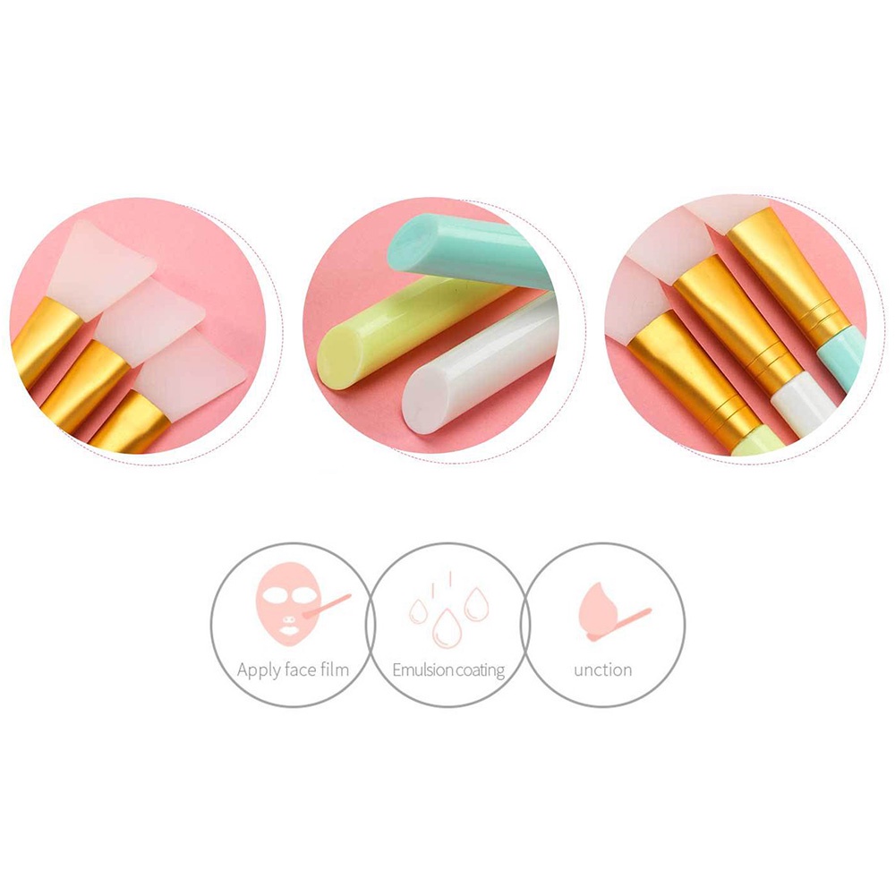 Cọ Silicone Gel Làm Mặt Nạ Chăm Sóc Da Tiện Dụng
