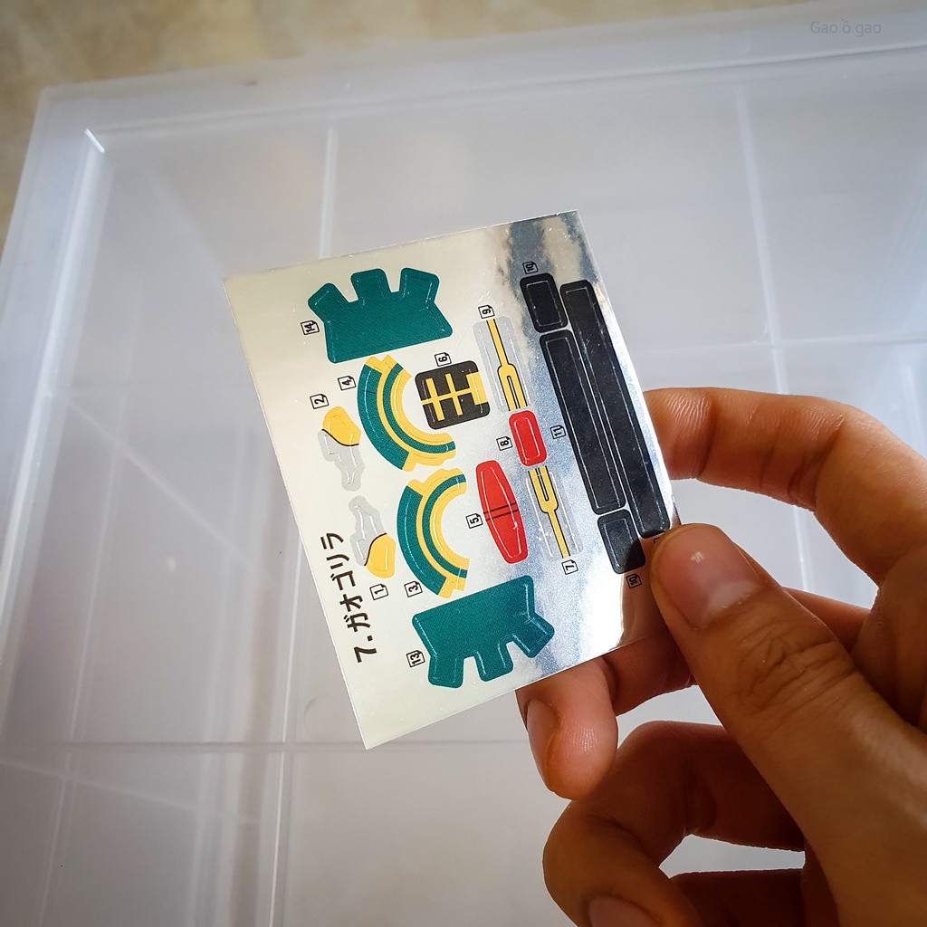 Decal Gao Muscle SMP  Bền- Không Thấm - Tróc Khi Dính Mồ Hôi - Tem Gao Muscle SMP