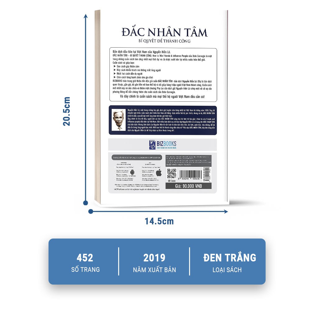 Sách Đắc Nhân Tâm Bí Quyết Để Thành Công Tặng Kèm Audio