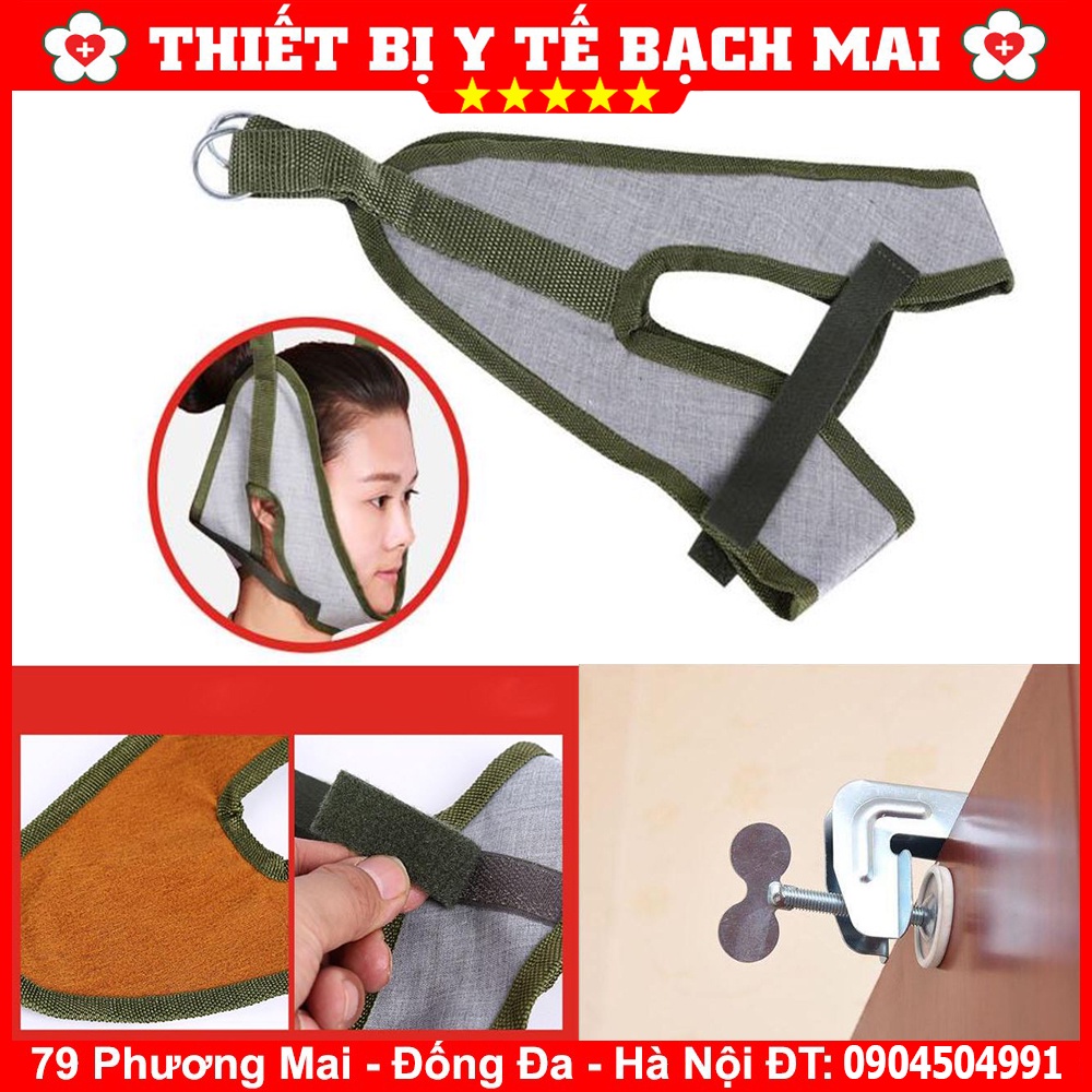 Thiết Bị Đai Kéo Giãn Cột Sống Cổ GẮN CỬA Cho Người Thoái Hóa Cổ - Thoát Vị Cổ