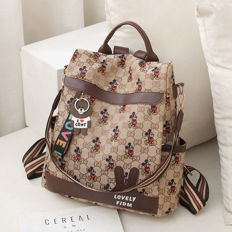 Balo du lịch IELGY vải oxford cỡ lớn chống trộm thời trang Hàn Quốc cho nữ