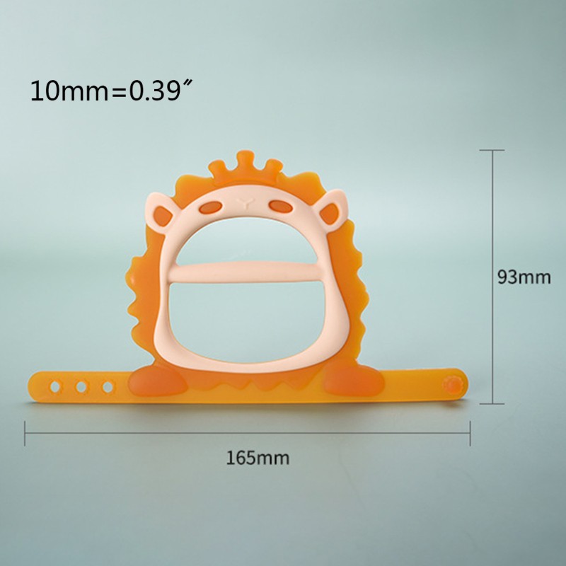 Đồ chơi gặm nướu 3D bằng silicon chất lượng cao an toàn cho trẻ em