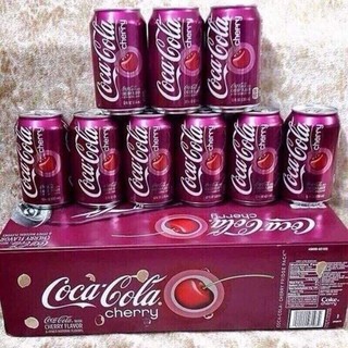 Thùng 12 lon Coca 7up Cherry