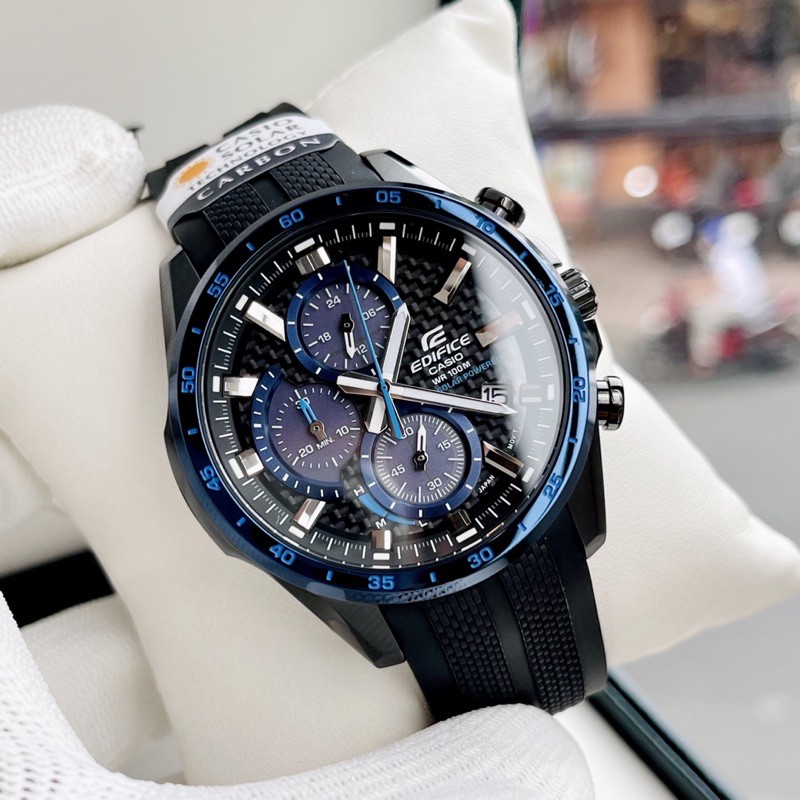 Đồng hồ nam dây cao su Casio Edifice EQS 900PB 1BVUDF