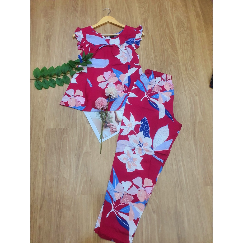 Đồ bộ dài tay cánh tiên tole lanh cao cấp loại 1