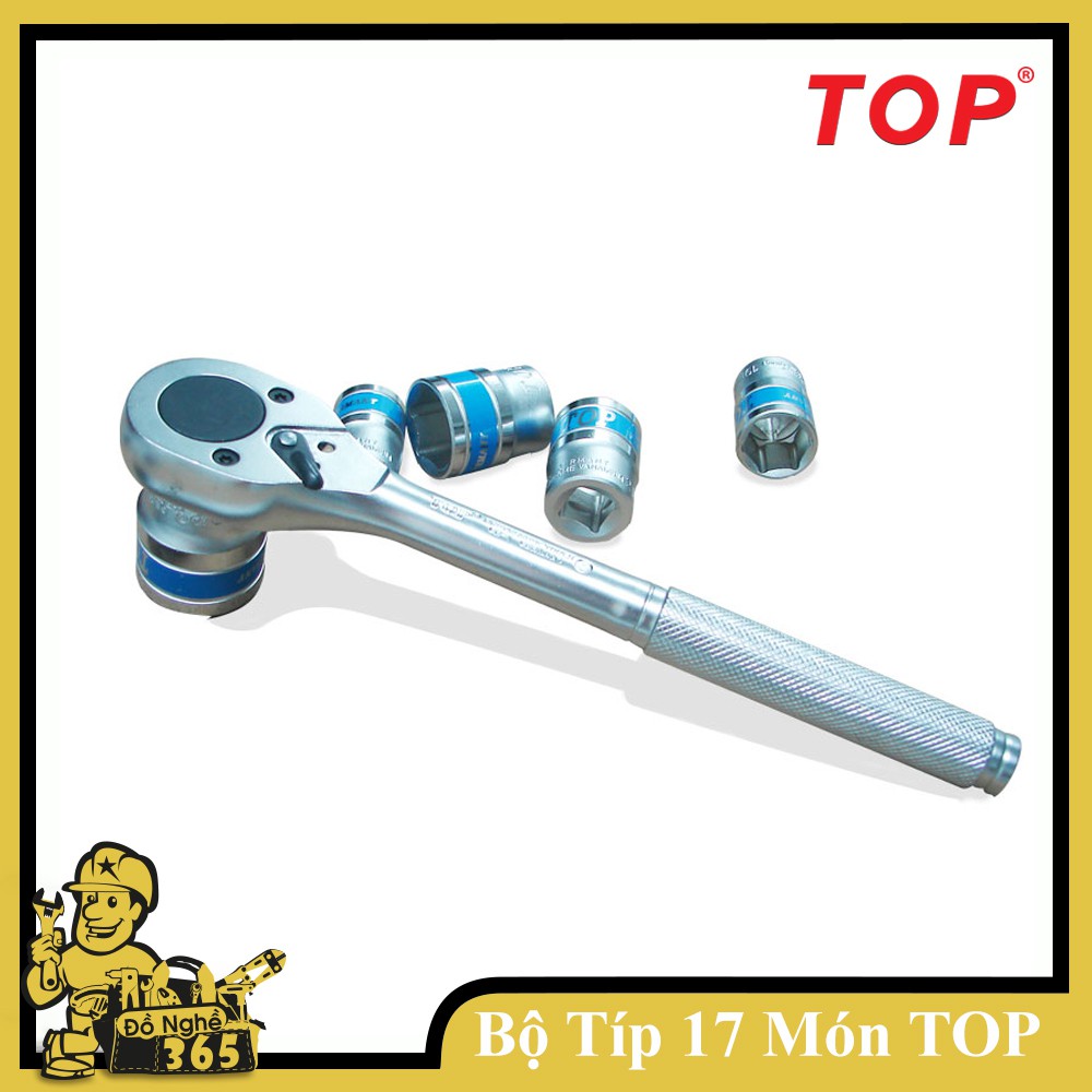 [CHÍNH HÃNG] BỘ TUÝP 17 MÓN ĐỨC LỤC HỆ MÉT – TOP