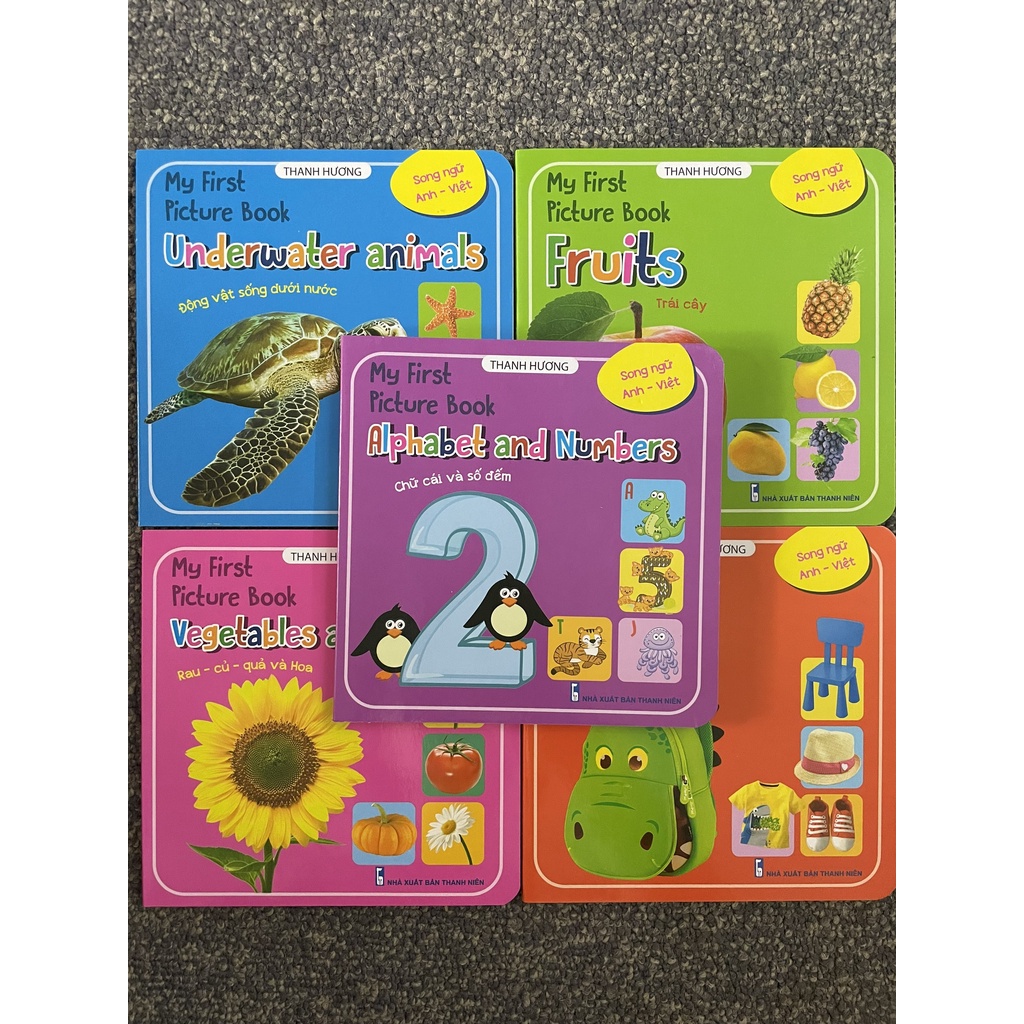 Bộ Thư Viện Hình Ảnh Đầu Đời Cho Bé Nhận Biết Thế Giới Xung Quanh - MY FIRST PICTURE BOOK (Dành cho bé từ 0-6 tuổi)
