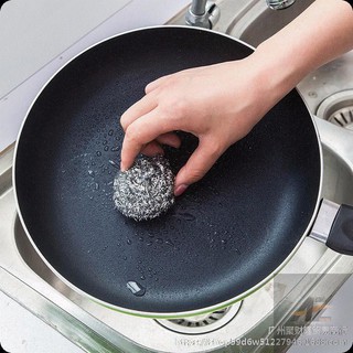 Set 4 cuộn bùi nhùi thép cọ nồi xoong chảo