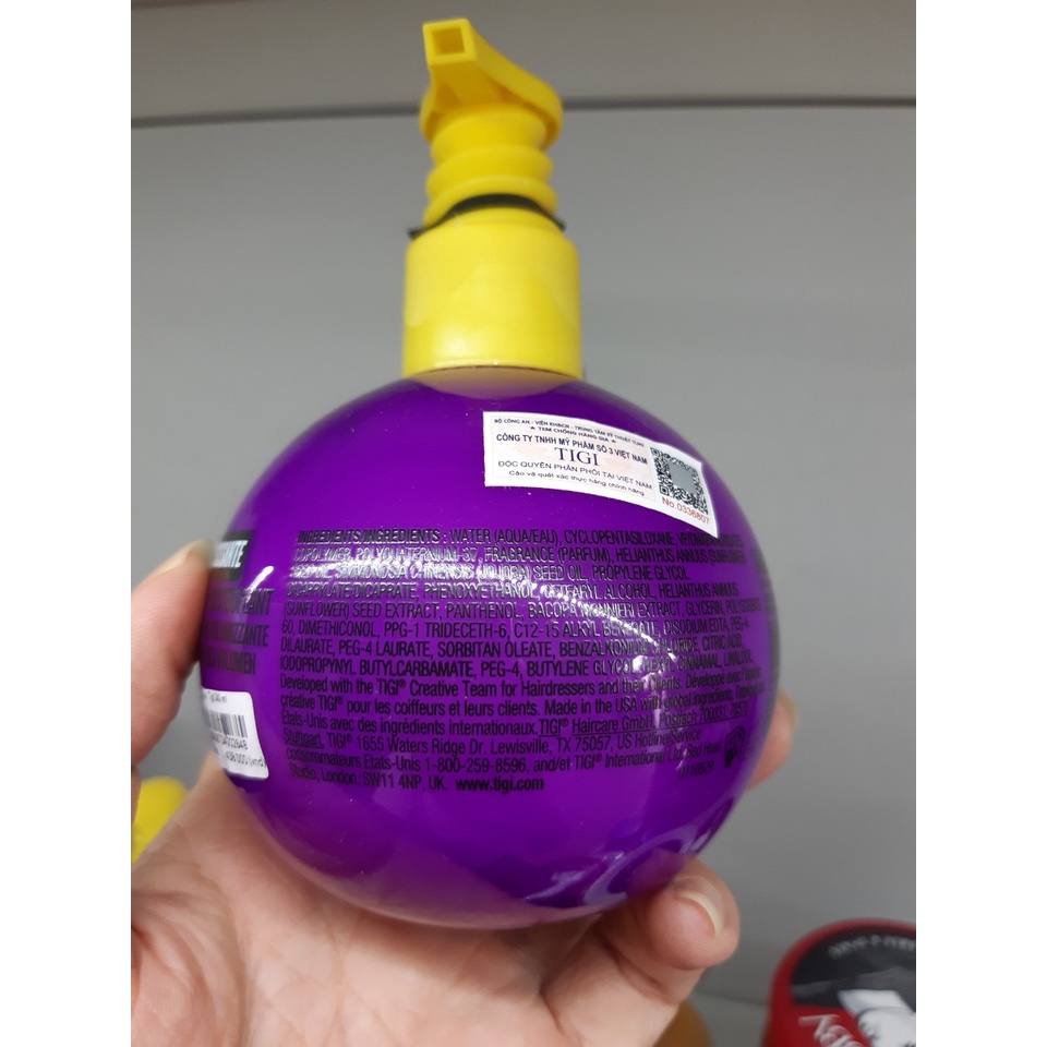 Gel wax làm phồng tóc Tigi 200ml (MP2622)