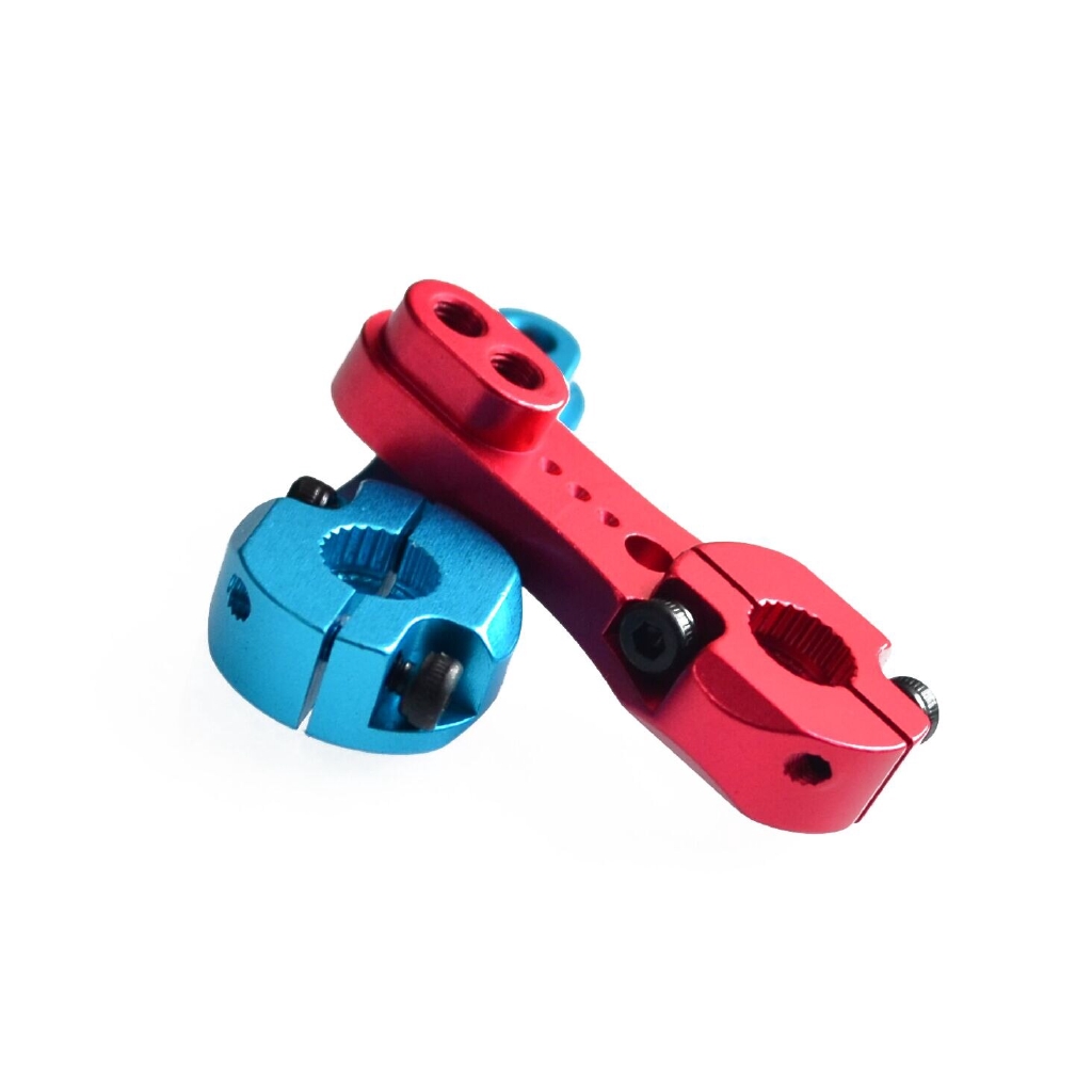 Thanh gắn động cơ Servo 25T MG995 MG996R MG946  bằng hợp kim nhôm màu đỏ | BigBuy360 - bigbuy360.vn