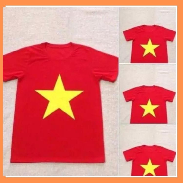 Áo cờ đỏ sao vàng, Áo tập Gym, Yoga, áo đồng phục đội nhóm, cổ vũ , hội thao số lượng lớn sẵn kèm video | BigBuy360 - bigbuy360.vn