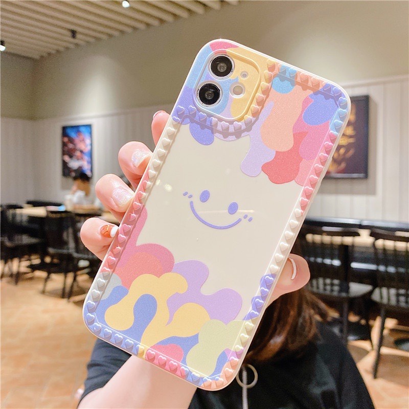 Ốp viển silicon hình trái tim iphone 6/6s/6 plus/6s plus/7/8/se 2020/7 plus/8 plus/X/Xs/Xs max/11/11 pro max