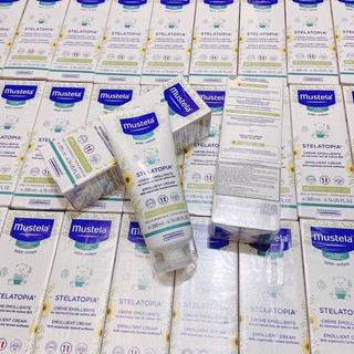 Mustela Kem Dưỡng Da Mặt Và Cơ Thể Cho Trẻ Sơ Sinh & Em Bé Da Chàm Thể Tạng Mustela 200ml