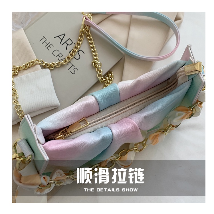 JASMIN NOIR High Quality Summer Small Fresh  2021 New Fashion Personality  Chain Women Messenger Bag