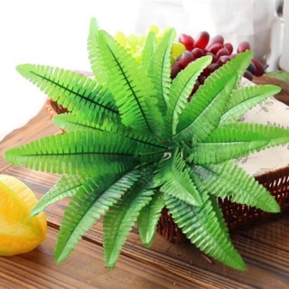 Cành cây giả gắn thảm cỏ treo tường