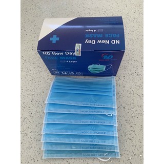 Hàng công ty Khẩu Trang y tế kháng khuẩn chống bụi Ngoc Diep Mask 4lớp