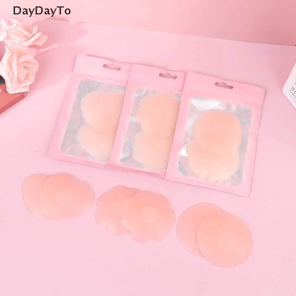 Set 2 / 4 Cặp Đệm Silicone Nâng Ngực Tái Sử Dụng Tiện Lợi