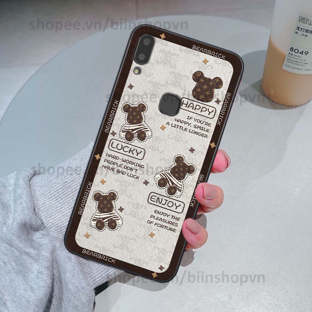 Ốp Vivo V9 / V9 Youth hình gấu bear brick đẹp độc lạ, thời trang, cá tính